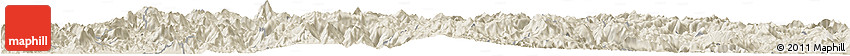 Shaded Relief Horizon Map of Gutian Shaded Relief Horizon Map of Gutian
