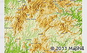 Physical Map of Gutian