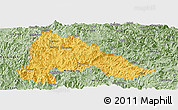 Savanna Style Panoramic Map of Gutian