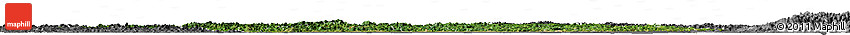 Satellite Horizon Map of Fujian, desaturated