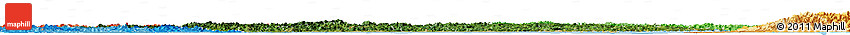 Satellite Horizon Map of Fujian, political shades outside