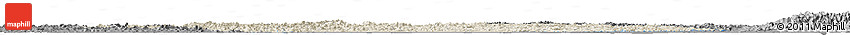 Shaded Relief Horizon Map of Fujian, darken, desaturated