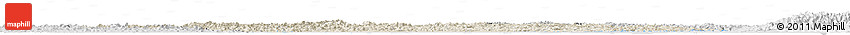 Shaded Relief Horizon Map of Fujian, lighten, desaturated