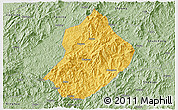 Savanna Style 3D Map of Jiangle