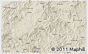 Shaded Relief 3D Map of Jiangle