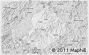 Silver Style 3D Map of Jiangle