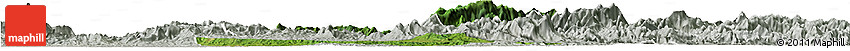 Satellite Horizon Map of Jianning, lighten, semi-desaturated Satellite Horizon Map of Jianning, lighten, semi-desaturated
