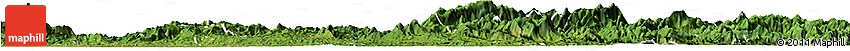 Satellite Horizon Map of Jianning