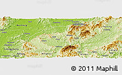 Physical Panoramic Map of Jianning