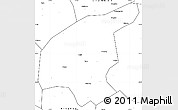 Blank Simple Map of Jianning