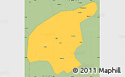 Savanna Style Simple Map of Jianning