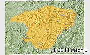 Savanna Style 3D Map of Jianou