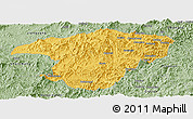 Savanna Style Panoramic Map of Jianou