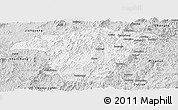 Silver Style Panoramic Map of Jianou