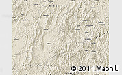 Shaded Relief Map of Liancheng