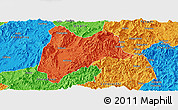 Political Panoramic Map of Liancheng