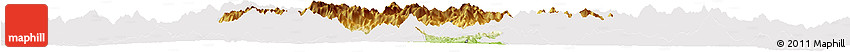 Physical Horizon Map of Longyan Shi, cropped outside