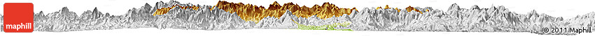 Physical Horizon Map of Longyan Shi, lighten, desaturated Physical Horizon Map of Longyan Shi, lighten, desaturated