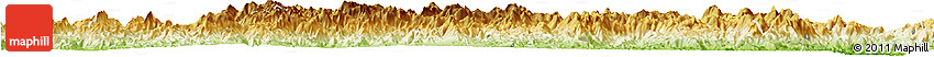 Physical Horizon Map of Longyan Shi