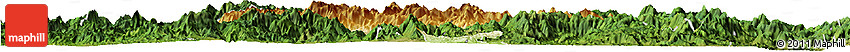 Physical Horizon Map of Longyan Shi, satellite outside