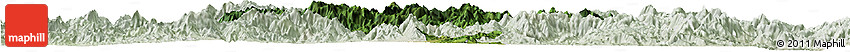 Satellite Horizon Map of Longyan Shi, lighten