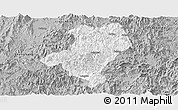 Gray Panoramic Map of Longyan Shi