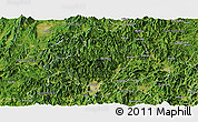 Satellite Panoramic Map of Longyan Shi