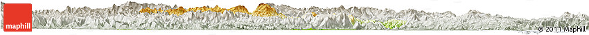 Physical Horizon Map of Minhou, lighten, semi-desaturated Physical Horizon Map of Minhou, lighten, semi-desaturated