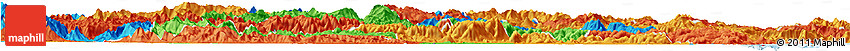 Political Horizon Map of Minhou