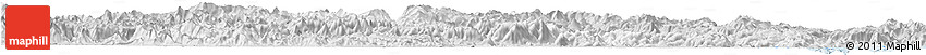 Silver Style Horizon Map of Minhou