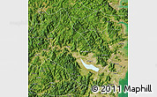 Satellite Map of Minhou
