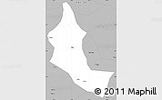 Gray Simple Map of Minhou