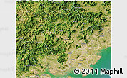 Satellite 3D Map of Nanan