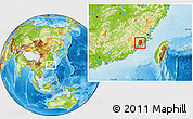 Physical Location Map of Nanan
