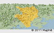 Savanna Style Panoramic Map of Nanan