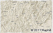 Shaded Relief 3D Map of Nanjing