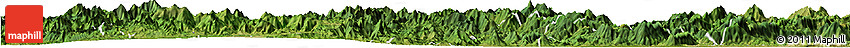 Satellite Horizon Map of Nanjing