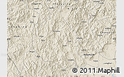 Shaded Relief Map of Nanjing