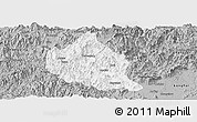Gray Panoramic Map of Nanjing