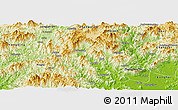 Physical Panoramic Map of Nanjing