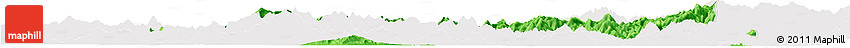 Political Horizon Map of Nanping Shi, cropped outside