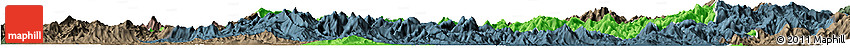 Political Horizon Map of Nanping Shi, darken, semi-desaturated