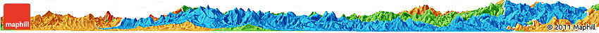 Political Horizon Map of Nanping Shi