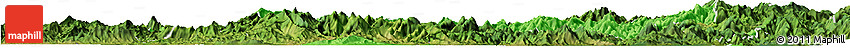 Political Horizon Map of Nanping Shi, satellite outside