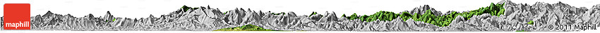 Satellite Horizon Map of Nanping Shi, lighten, desaturated