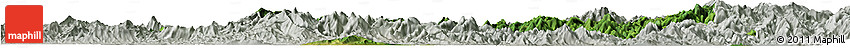 Satellite Horizon Map of Nanping Shi, lighten, semi-desaturated