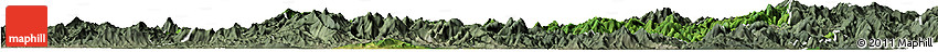 Satellite Horizon Map of Nanping Shi, semi-desaturated