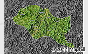 Satellite Map of Nanping Shi, desaturated
