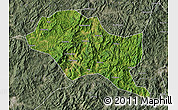 Satellite Map of Nanping Shi, semi-desaturated