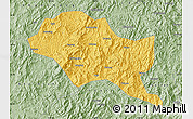 Savanna Style Map of Nanping Shi